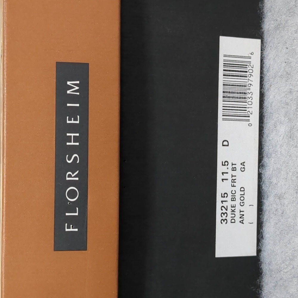 Florsheim Duke Ant Gold Boot Men’s 11.5 - Picture 9 of 12